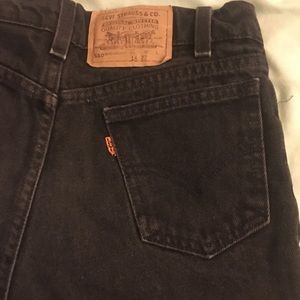 Orange Tag Levi’s Cutoff Shorts
